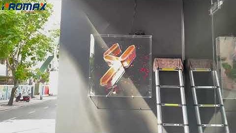 Lắp đặt quạt đèn LED 3D Hologram Aturos H100S tại DatBike - Promaxshop.vn