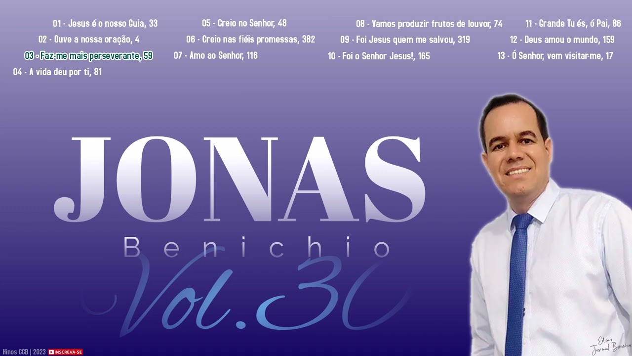 Jonas Benichio Vol.30 - CD Completo #CCB