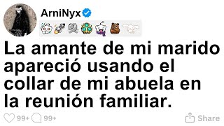 [TODA LA HISTORIA] La amante de mi marido apareció usando el collar de mi abuela en la reunión