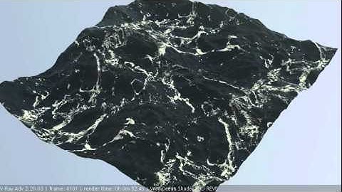 Vray Ocean Shader RnD REV5