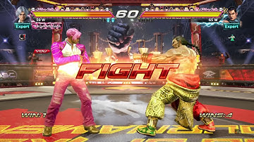 TEKKEN™7 defeating a guy thats using lag switching