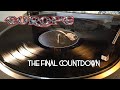 Europe - The Final Countdown - (1986) Black Vinyl LP