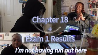 Sad Study Vlog ** Organic Chemistry 2 study vlog** ( Episode-- 5 Chapter 18 Quiz & Exam 1 Results)