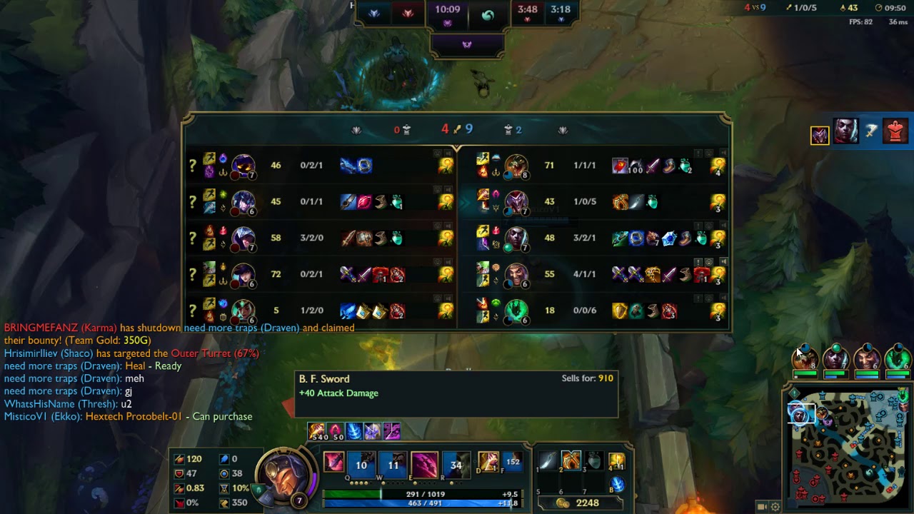 [kda 12/1/8] Shaco vs Sejuani Jungler Ranked Season 8 Patch 8.4