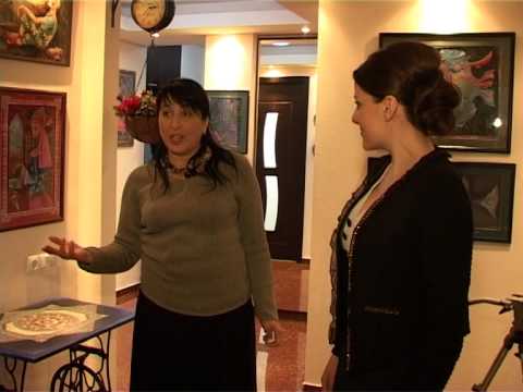 მეგი გვენეტაძე- მხატვარი.  ნანა ბუაჩიძის სიუჟეტი.