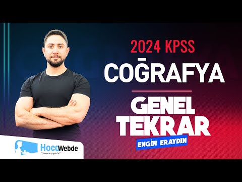 2) 2024 KPSS ENGİN ERAYDIN COĞRAFYA GENEL TEKRAR LİSANS - ÖN LİSANS - ORTAÖĞRETİM