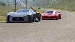 Nissan Concept 2020 Vision GT vs Spot Luxury Cars at Highlands