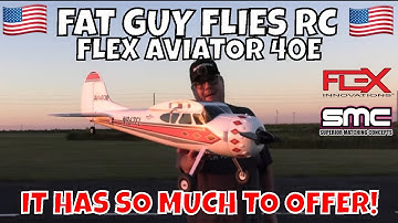 NEW! FLEX AVIATOR 40E SLOW IT DOWN A BIT! by FGFRC #aviation #rc