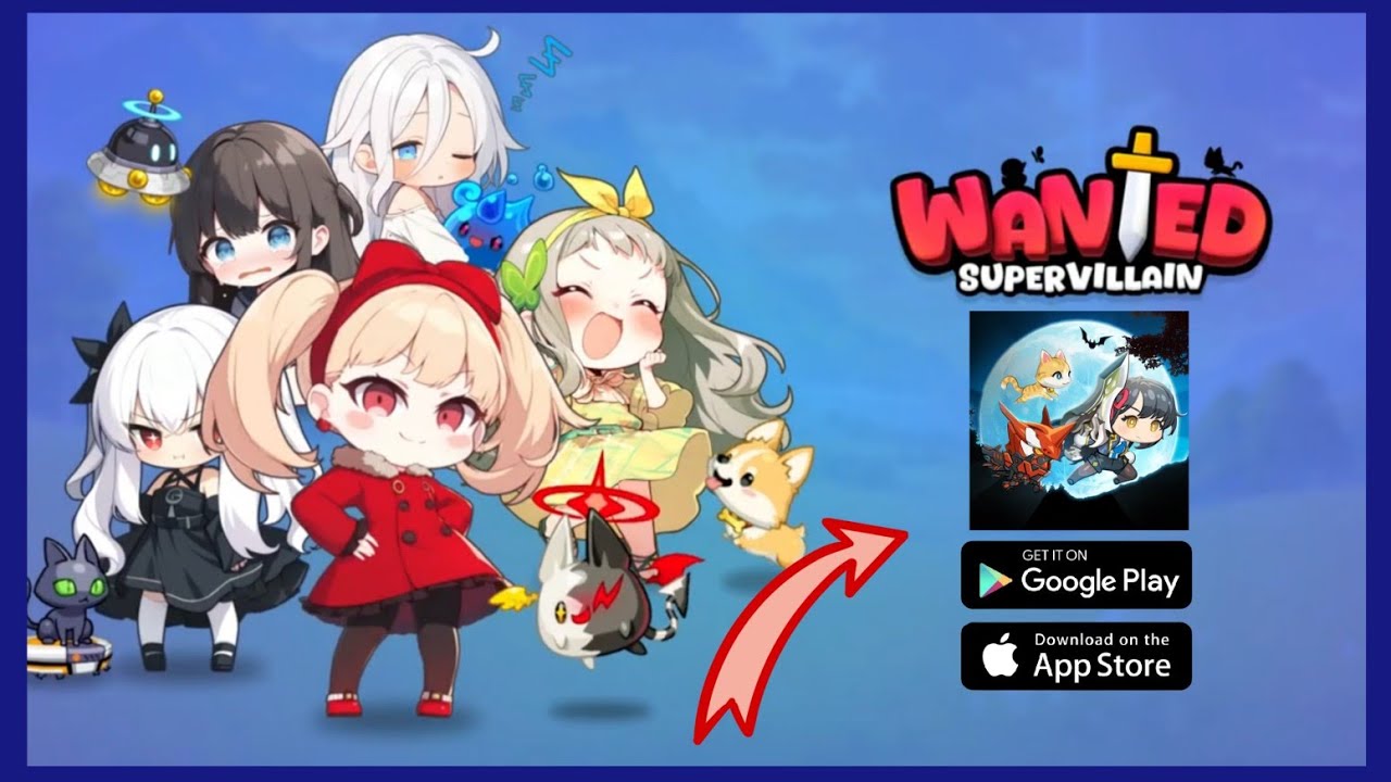 SUPERVILLAIN WANTED | NOVO RPG IDLE, GAMEPLAY, FORJA ITENS, FASES