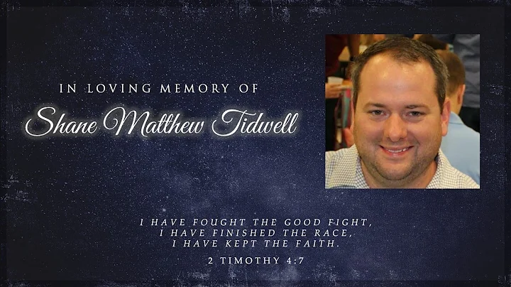 Shane Tidwell Memorial Service
