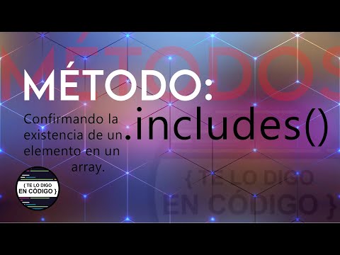 Que es includes? Método para saber si existe elemento en array