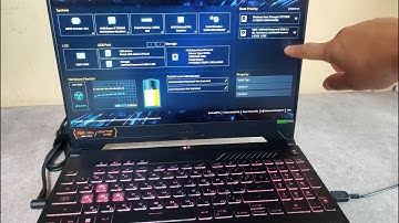 HOW TO ENTER THE BIOS ON ASUS TUF GAMING A15, BOOT FROM USB