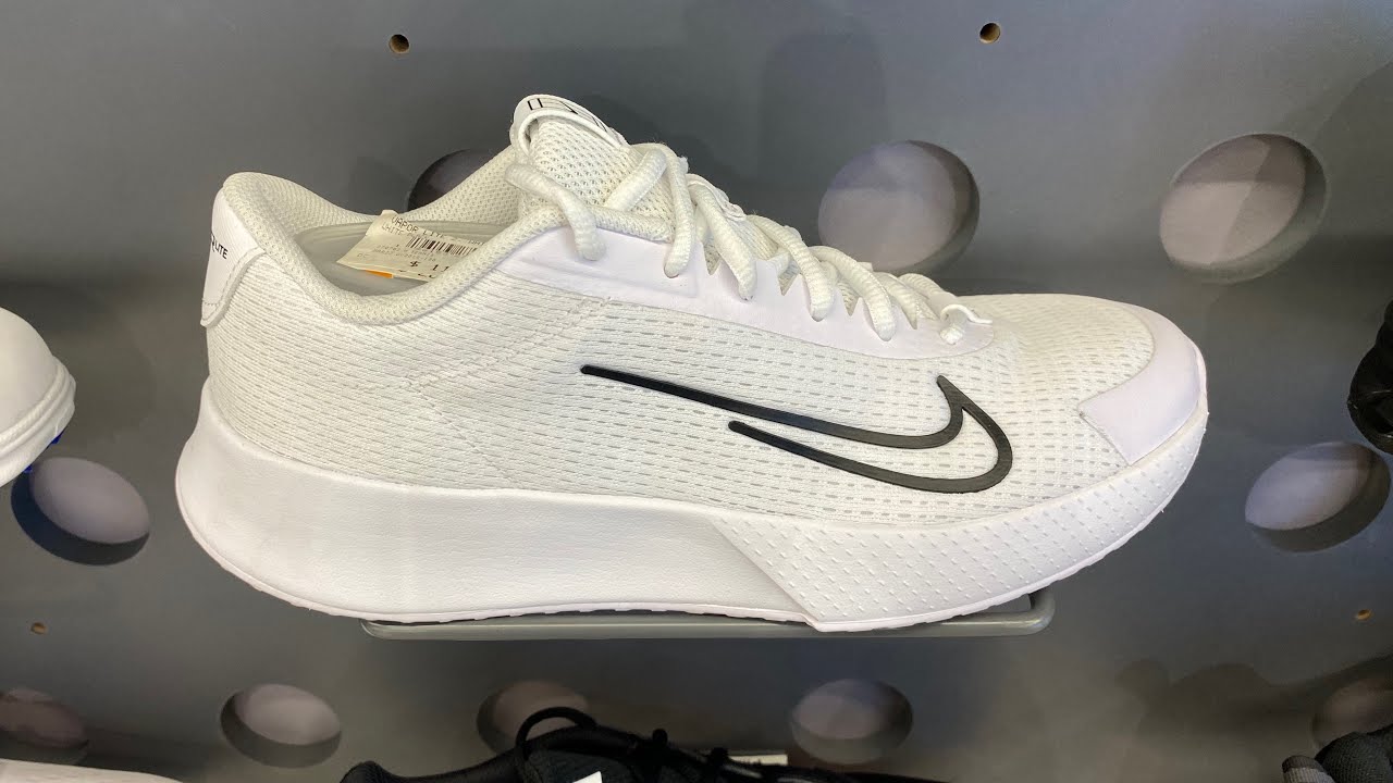 Nike Court Vapor Lite 2 Tennis Shoes ◆ DV2018-100 NikeCourt Vapor Lite 2 (White/Black) - Style Code: DV2018