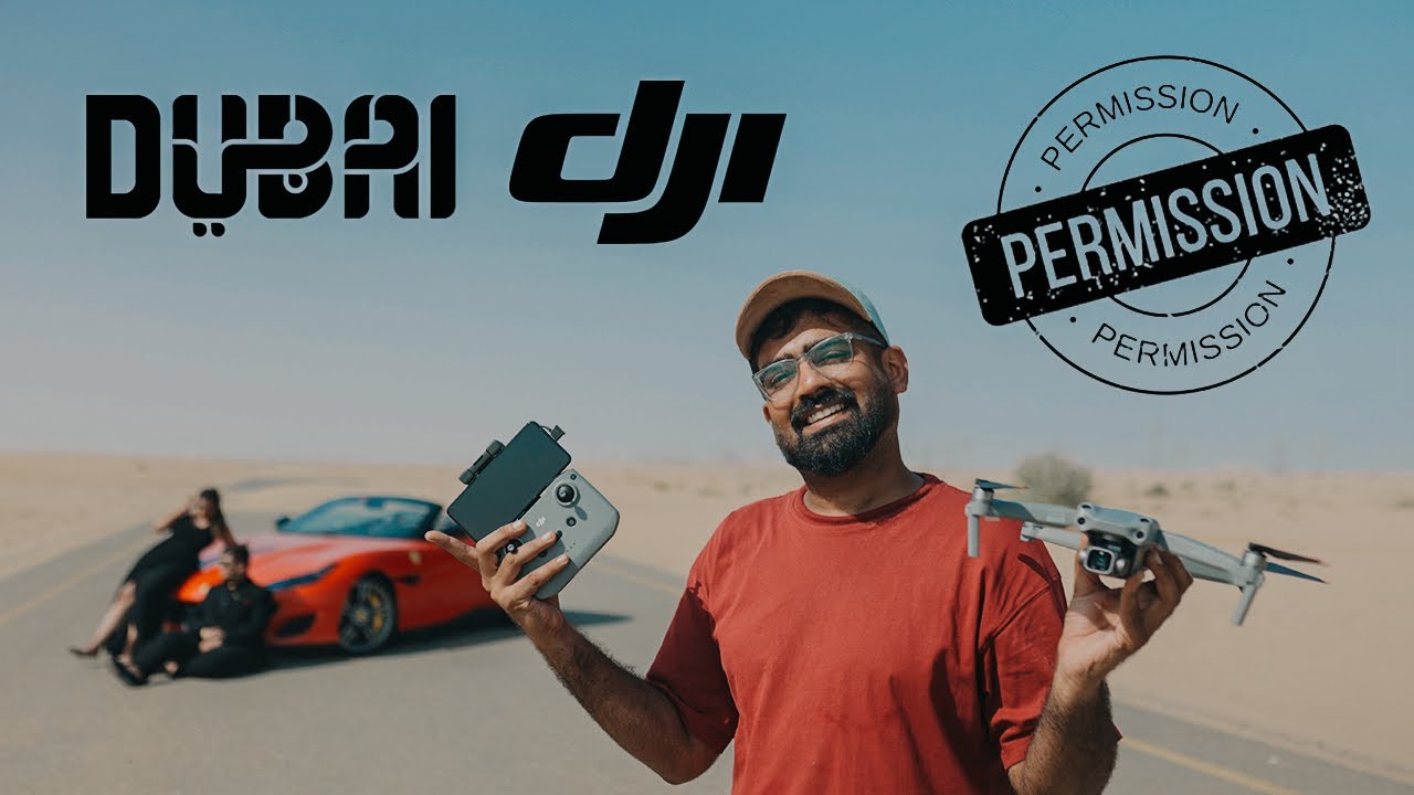 How to fly a DRONE in DUBAI? YouTube