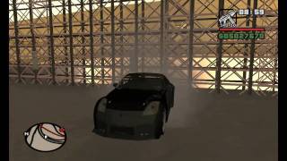 Nissan 350Z Crash Testing in San Andreas, DK Tokyo Drift