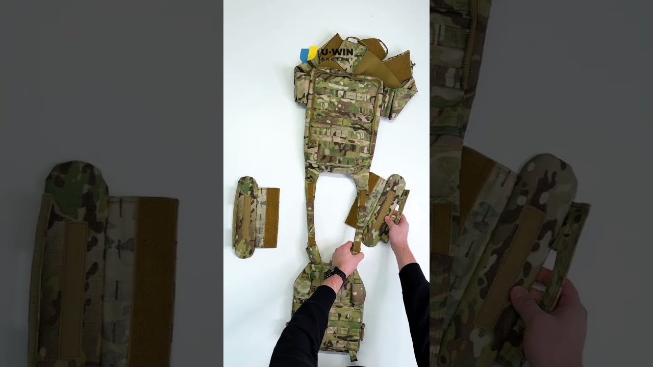 Плитоноска U-WIN AGILE 250х300 з камербандами Розмір 3 MultiCam®