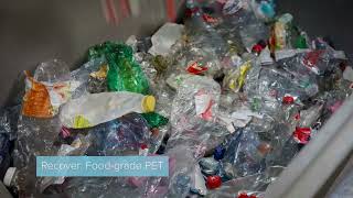 High Purity AI Sorting of PET Food-Grade plastics