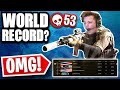 WARZONE WORLD RECORD?! 20,000 DAMAGE & 53 KILLS!