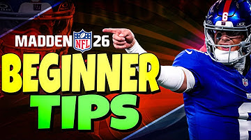 How to Play Madden 26 - Tips for Beginners to Get Wins Now!