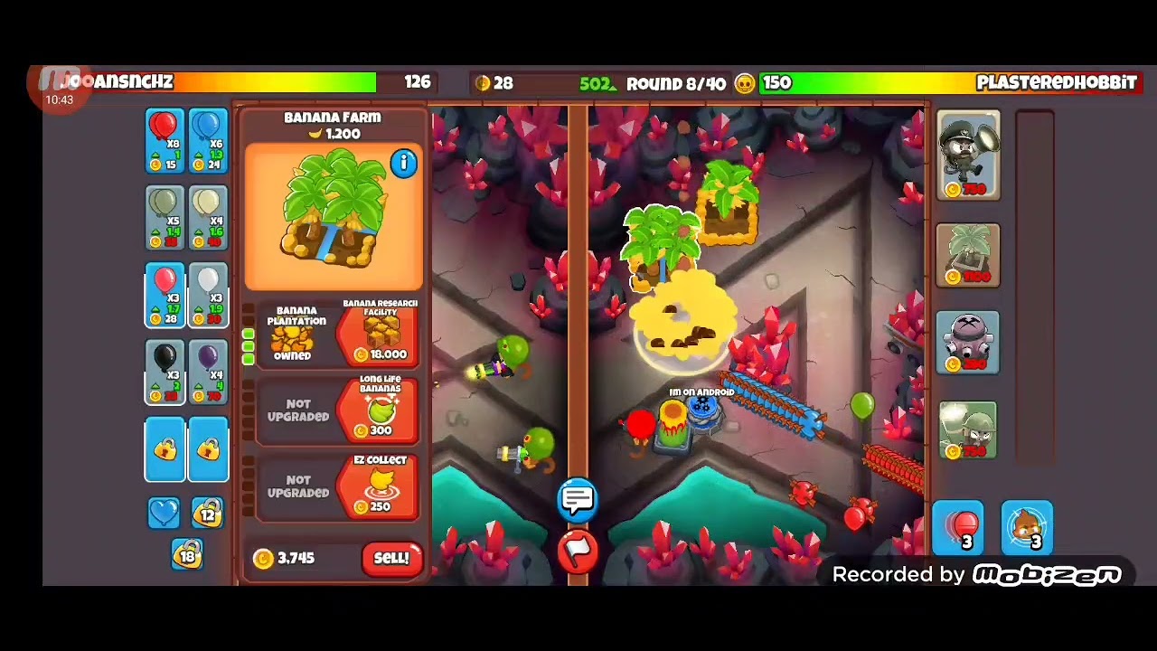 Btd Battles 2 Tack Farm Mortar YouTube