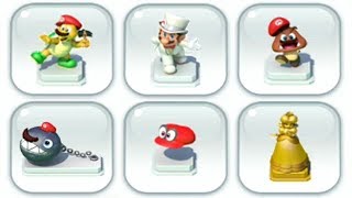 Super Mario Run - Mario (Wedding) Statue + Toad Rally