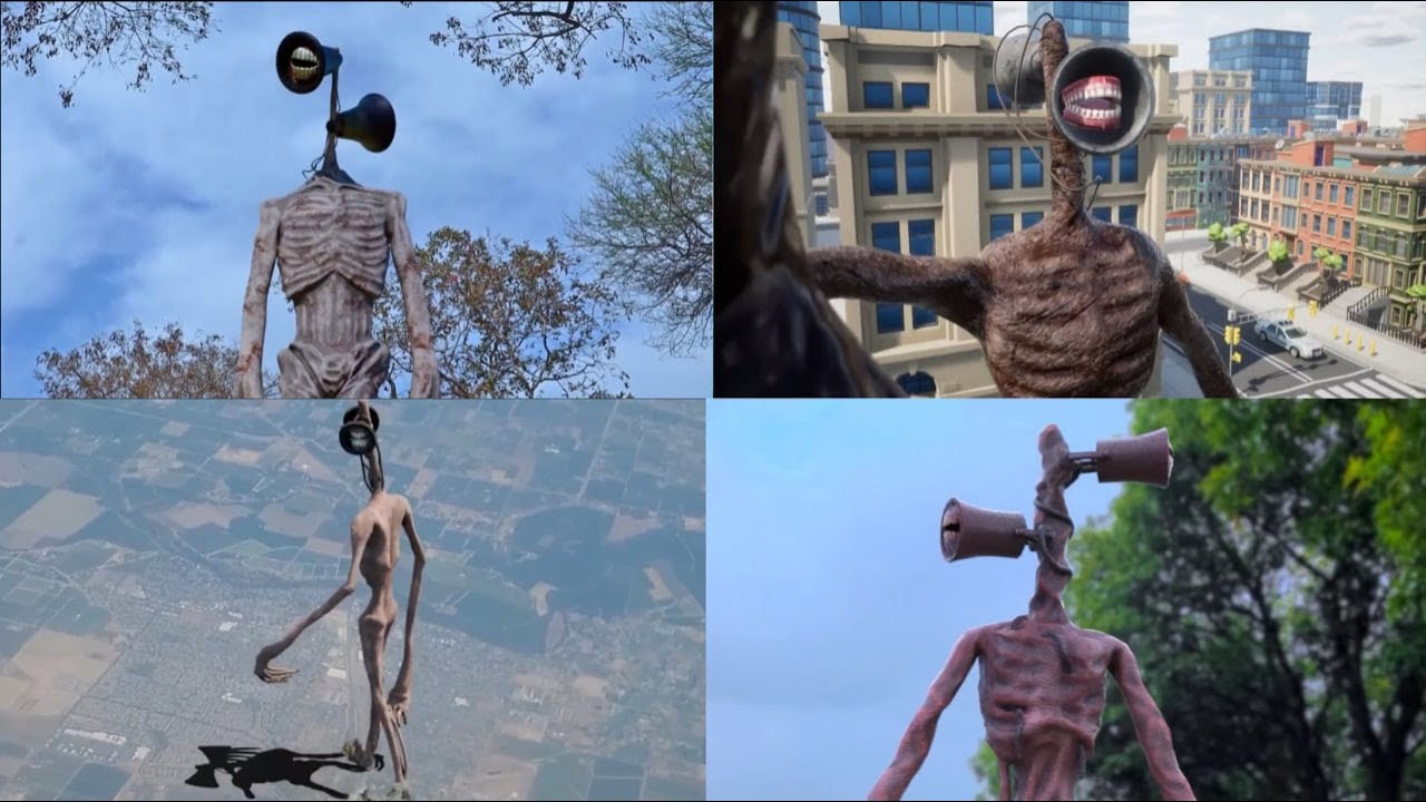 Siren Head - Coffin Dance Song Battle #sirenhead #househead