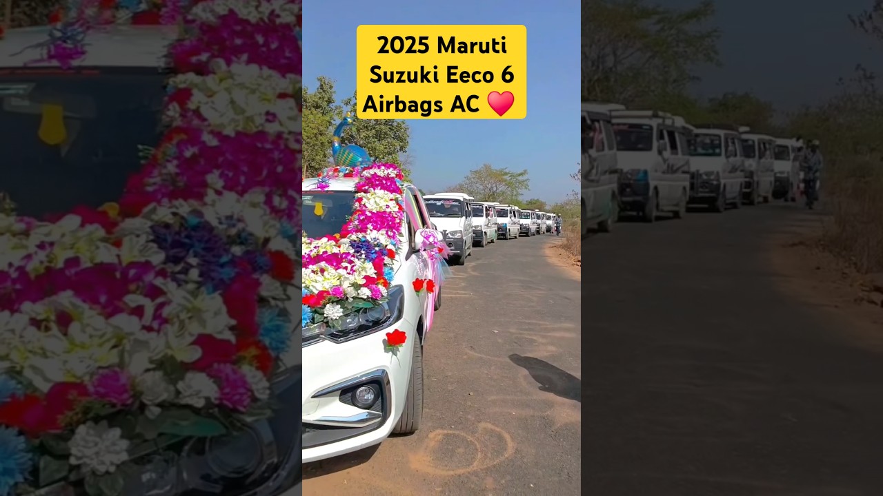 2025 New Model Maruti Suzuki Eeco 6 Airbags AC model | 