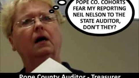 Lion News: Pope Co. Auditor Quandt "Lawyers Up"? Q...