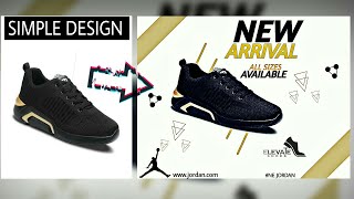 How to Create Product Ad Design On Android Using PicsArt, Create Shoes Design For Social Media screenshot 4