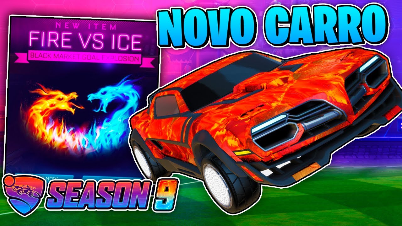 COMO PEGAR O NOVO CARRO GRÁTIS DA SEASON 9 NO ROCKET LEAGUE (freestyle + sorteio)