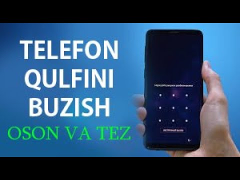 Video: Mobil Telefon Qulfini Qanday Ochish Mumkin