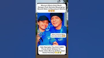 wajah ariel noah dengan anak gadisnya,mirip banget🤭#arielnoah#shortvideo#shortsfeed#shorts#short