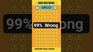 Find emoji Challenge 🧐🧐 #emoji #emojyfind #findemoji #quizchallenge #shorts #challenge #quiz