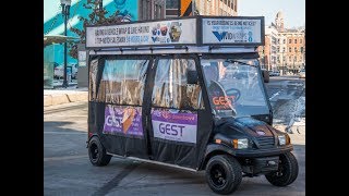 New golf cart transportation offers free rides through downtown, OTR