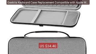 Geekria Keyboard Case Replacement Compatible with Apple Magic... — Amazing Value 2026 | Must Have!