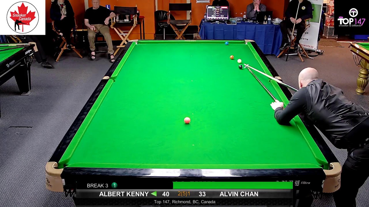Snooker Canada, 2024 BC Open Championship YouTube