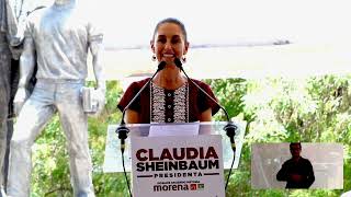 Claudia Sheinbaum. Mitin desde Durango, Durango