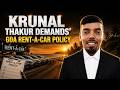 Adv. Krunal Thakur Seeks Policy Framework for Goa’s Rent-a-Car Sector