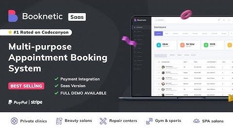 Booknetic SaaS - WordPress Appointment Booking system