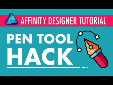 Affinity Designer - Hack the PEN TOOL & quickly get started drawing.