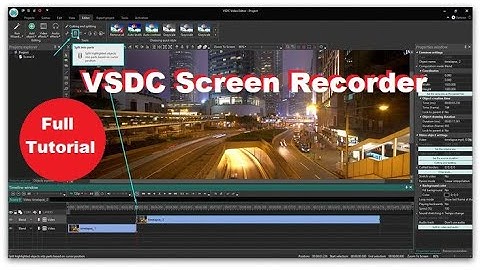 #VSDC Free Screen Recorder : Full Tutorial | Everything explained in 1 Video! | Free & Best!