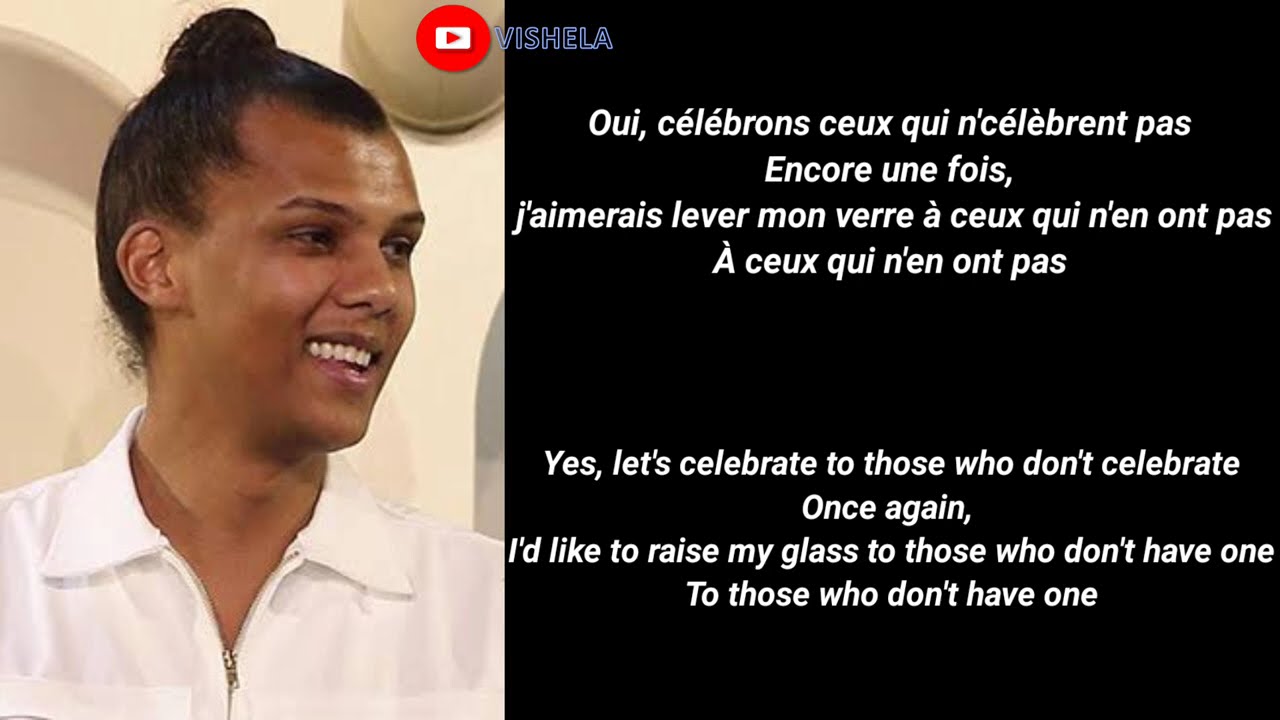 (English Translation) Stromae Santé ( Lyric Video) YouTube