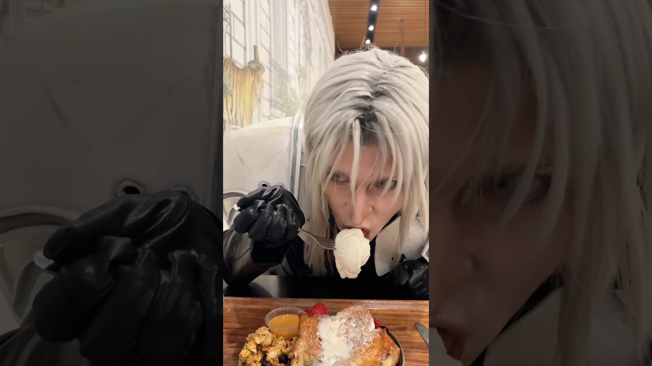 he kept mumbling about the black materia… 