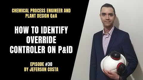 Override controller on P&ID | Override controller over simplified