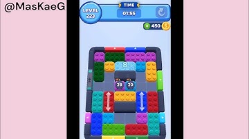 Color Block Jam Level 223 | Walkthrough Solution