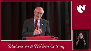 UNMC MMI New Building Dedication and Ribbon Cutting - livestream recorded event