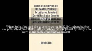 Gnaeus Domitius Ahenobarbus (died 81 BC) Top # 5 Facts