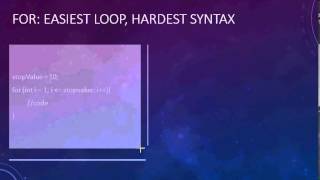 Lecture 04 Loops