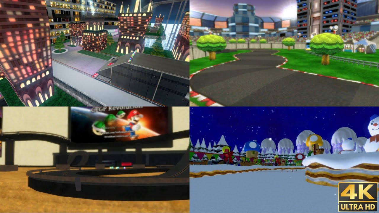 Wiimms Mario Kart Fun Wii 2022-11 gameplay - (All Custom Tracks) (Part 73) (4K)