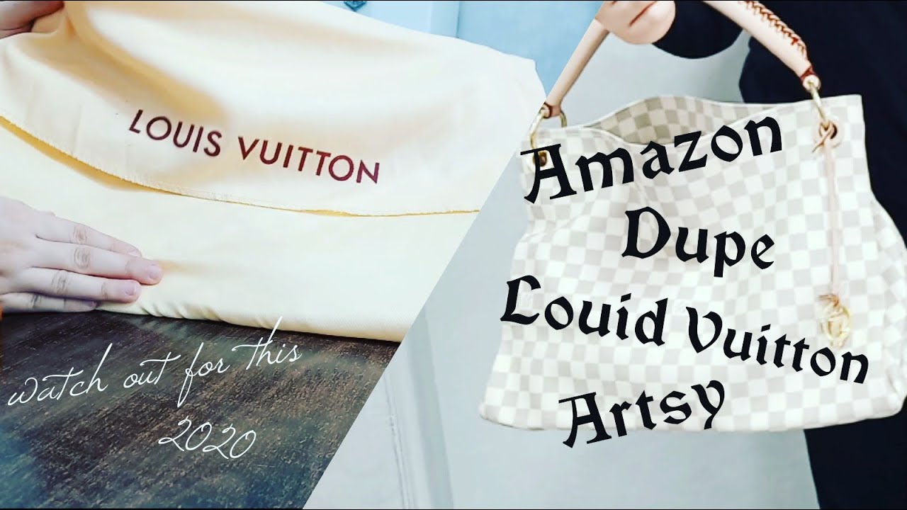 AMAZON LOUIS VUITTON DUPE ARTSY HANDBAG 2020 - YouTube
